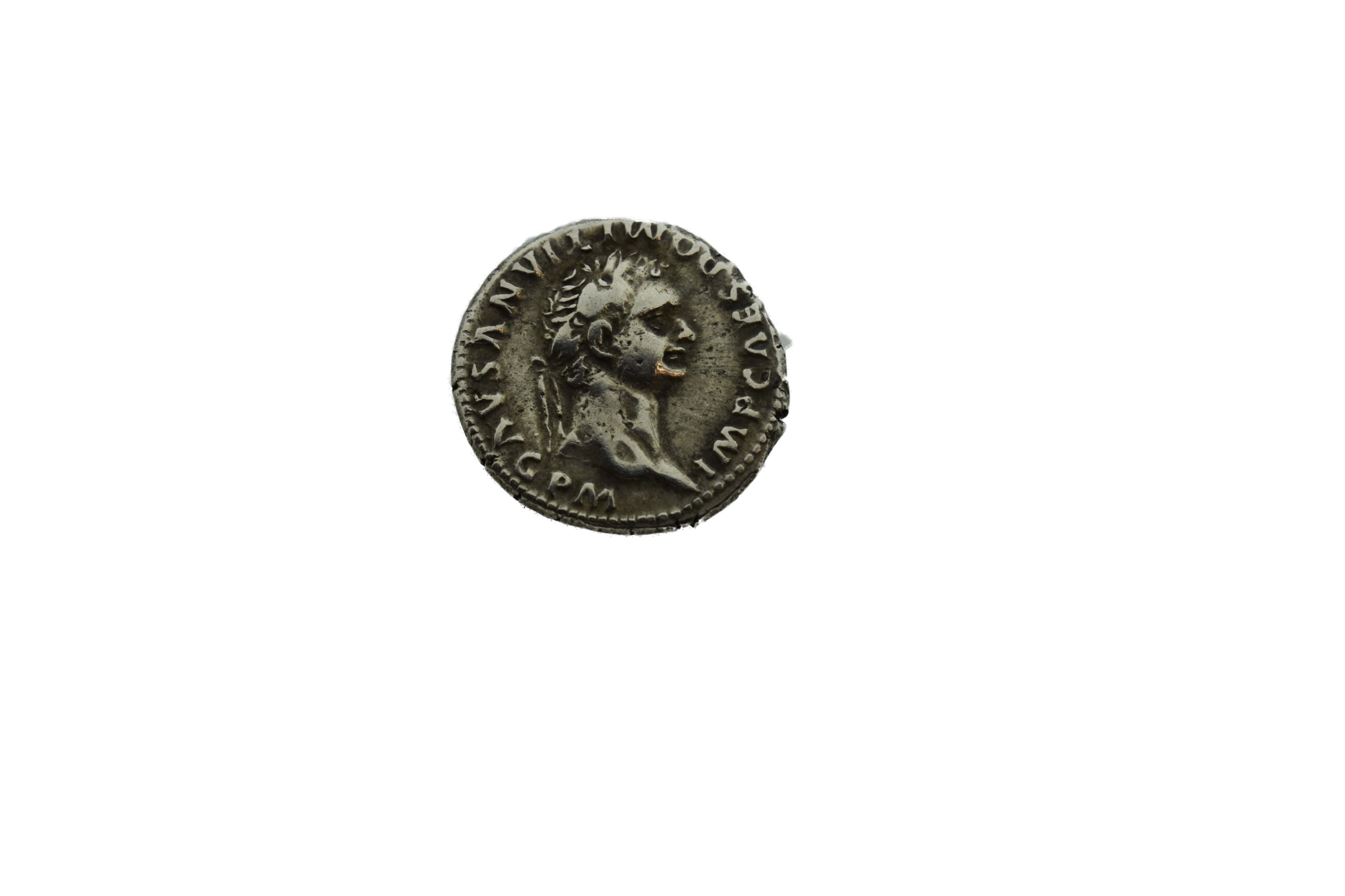 Romeinse Munt - Domitianus 81-96 - Zilveren Denarius 81