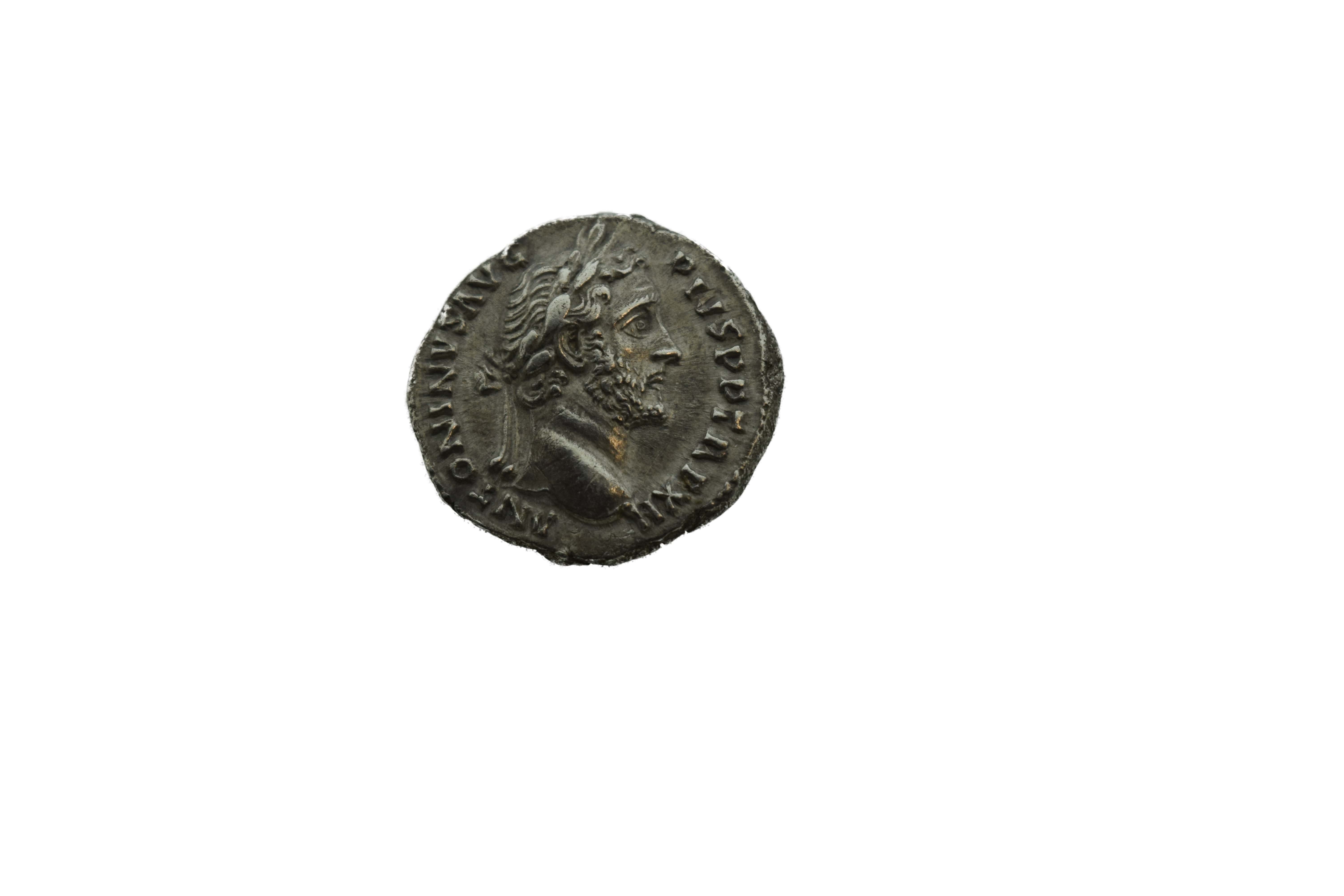 Romeinse Munt - Antonius Pius 138-161 -  Zilveren Denarius 148-149