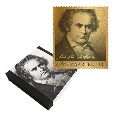 Gouden Postzegel Beethoven