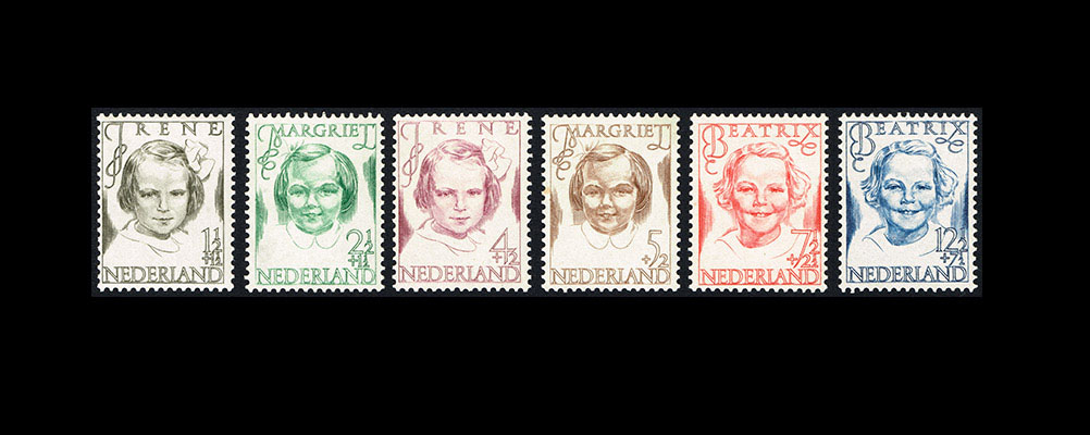 Eenmalige uitgifte Prinsessen van Oranje 1956