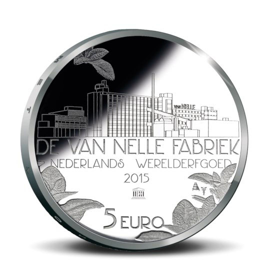 Munt 5 Euro Van Nelle Vijfje 2015 Coincard