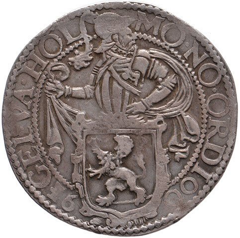 Nederlandse Zilveren Leeuwendaalder 17e Eeuw