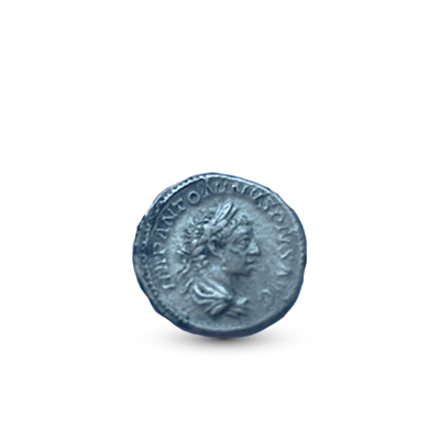 Romeinse munt - Elagabalus 218 - 222 - Zilveren Denarius 218-222
