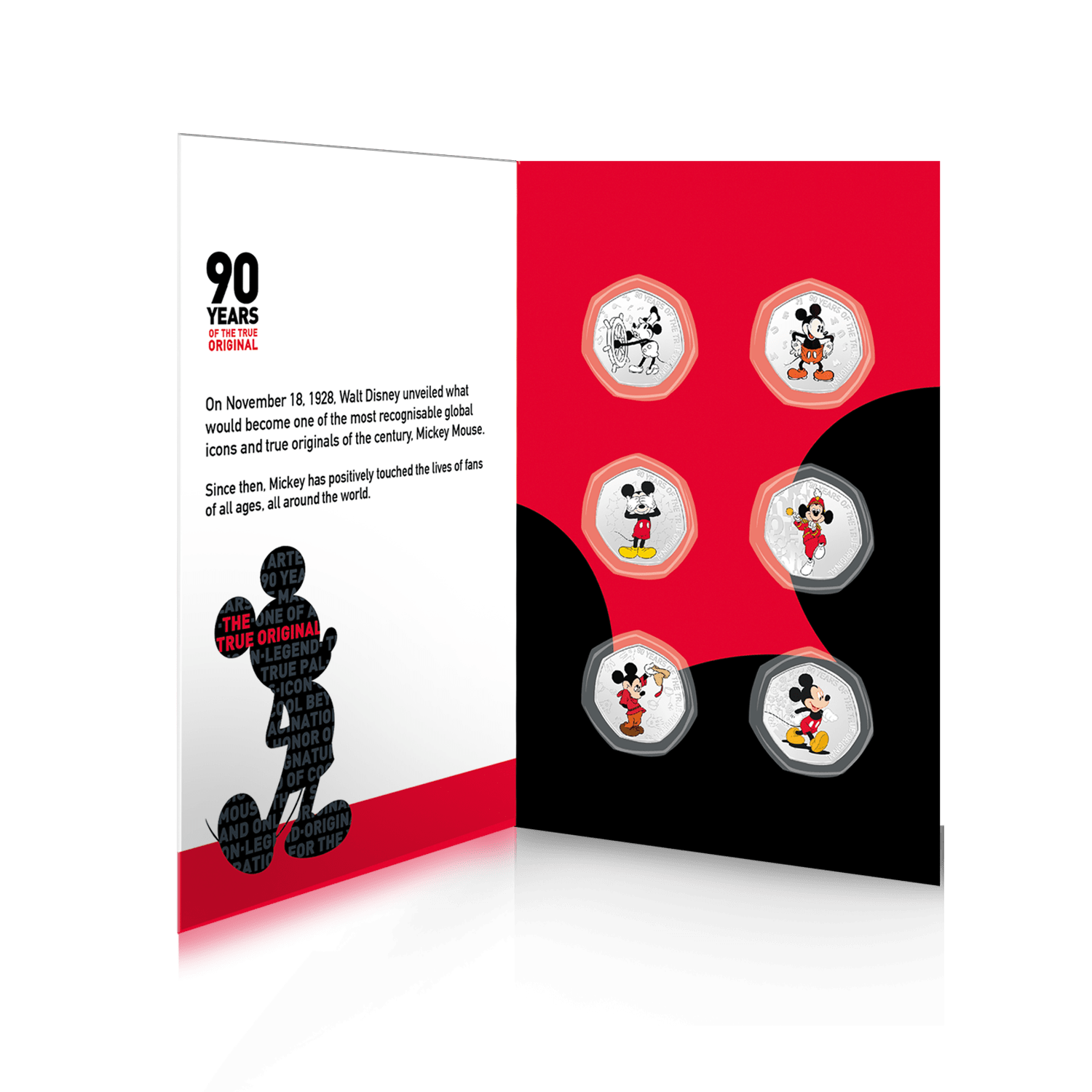 Mickey Mouse 6-medal Collection