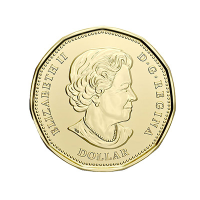 Speciale muntrol 125 jaar Klondike Gold Rush, kleur