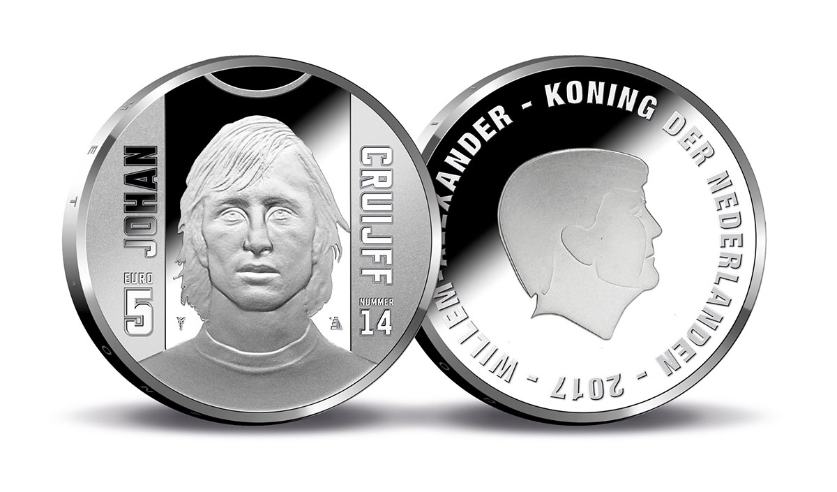 Johan Cruijff Vijfje Eerste Dag uitgifte