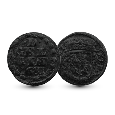 Duit Gelderland 1681