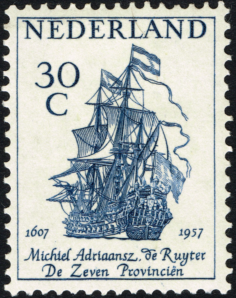 350 Jaar Herdenkingsset Michiel de Ruyter - 1957 