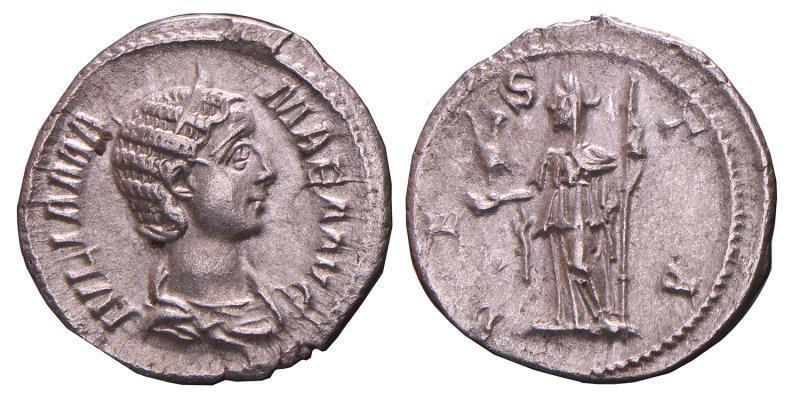Romeinse Munt- Julia Mamaea 222-235 - Zilveren Denarius 226