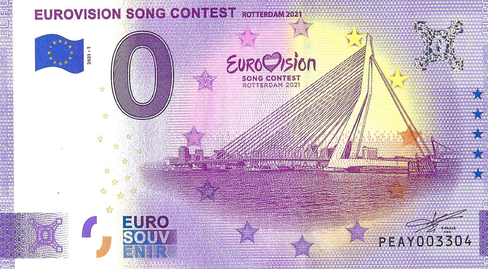 0 euro Eurovision Song Contest Rotterdam 2021