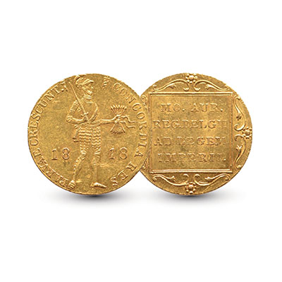 Gouden Dukaat Willem I 1818