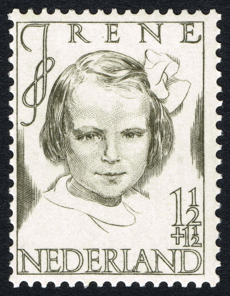 Eenmalige uitgifte Prinsessen van Oranje 1956