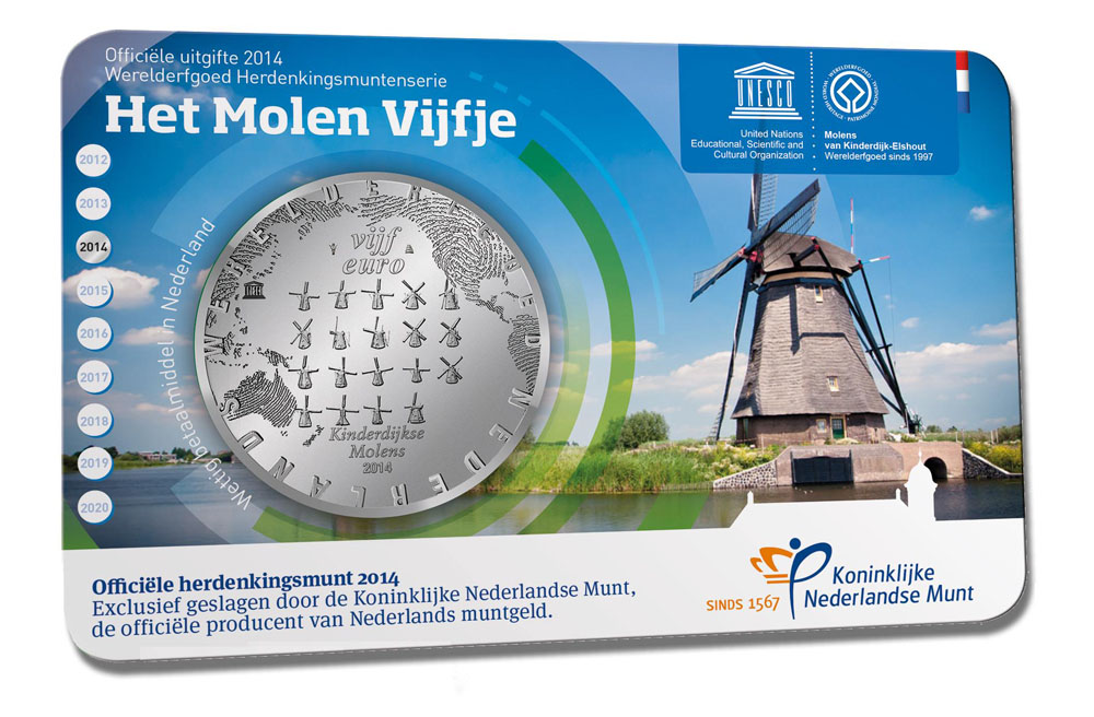 5 euro 2014 Het Molen Vijfje