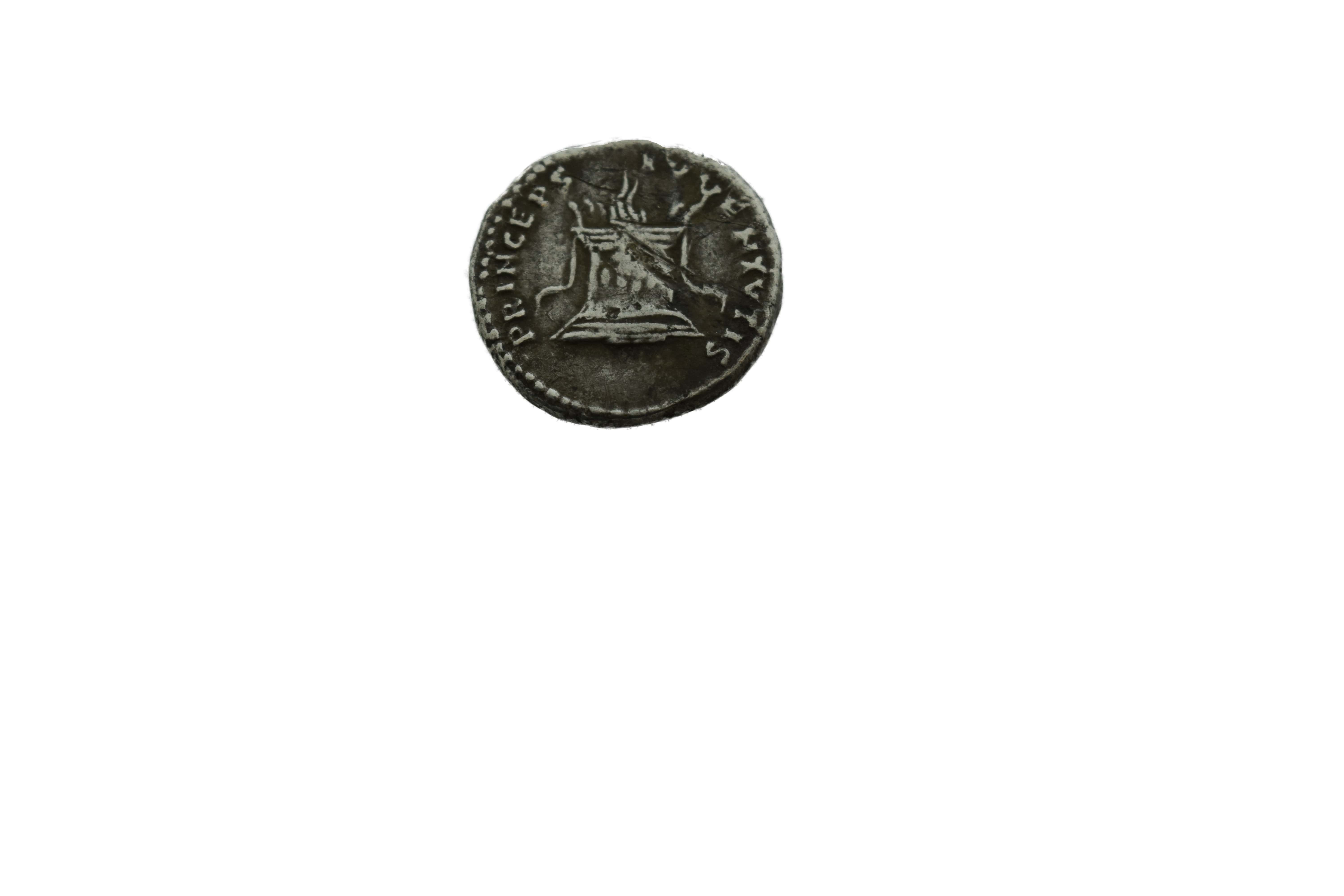 Romeinse Munt - Domitianus 81-96 - Zilveren Denarius 80