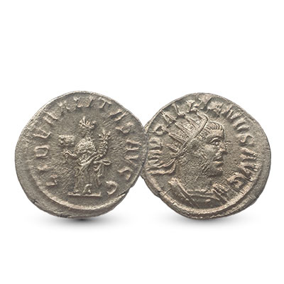 Romeinse munt Gallienus 253 -268
