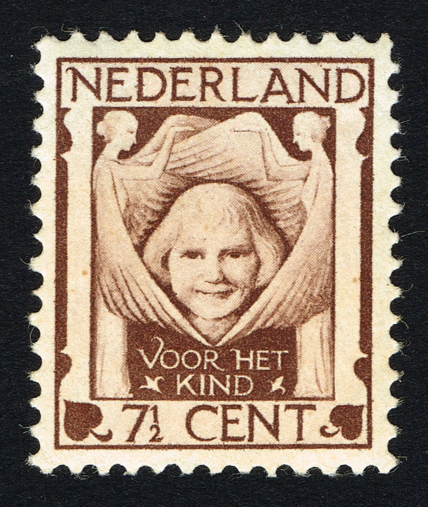 Eerste kinderpostzegelserie van Nederland 1924