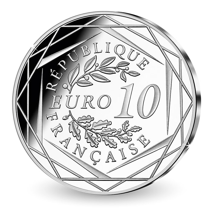 Zilveren 10 euro Napoleon herdenkingsmunt in luxe coincard