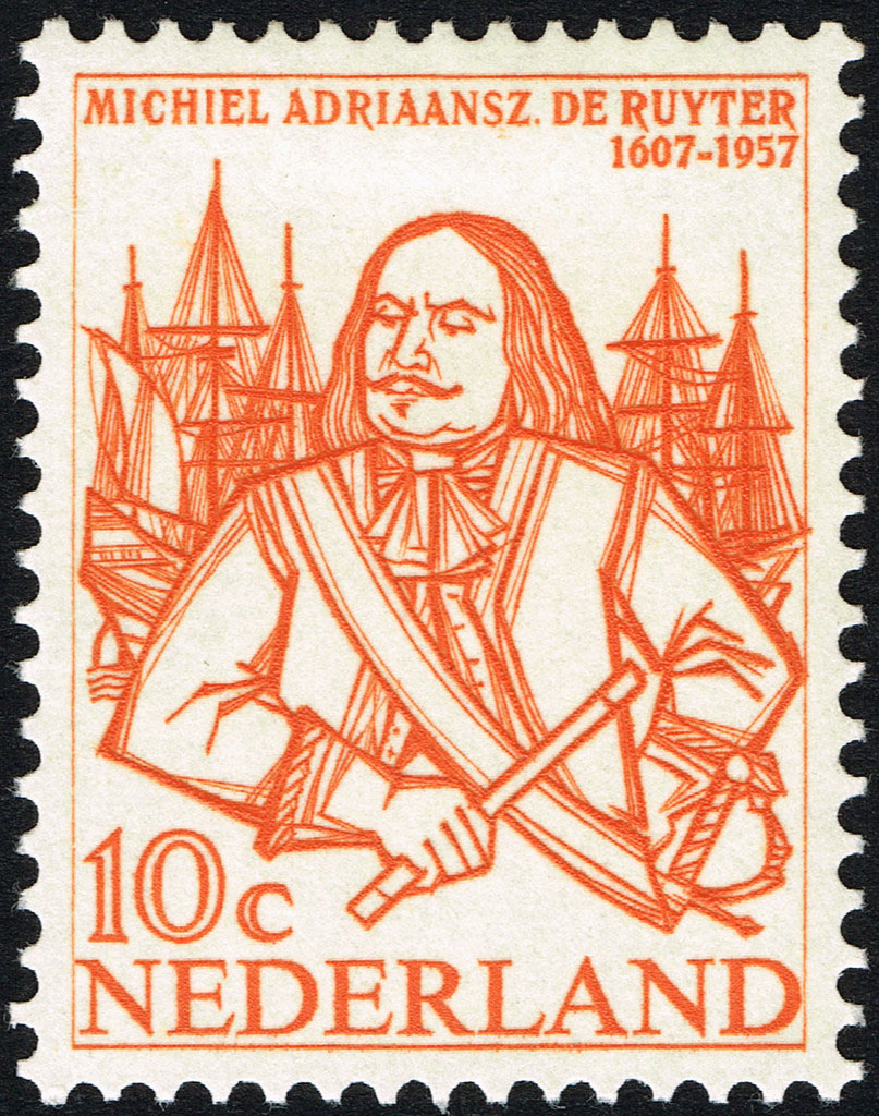 350 Jaar Herdenkingsset Michiel de Ruyter - 1957 