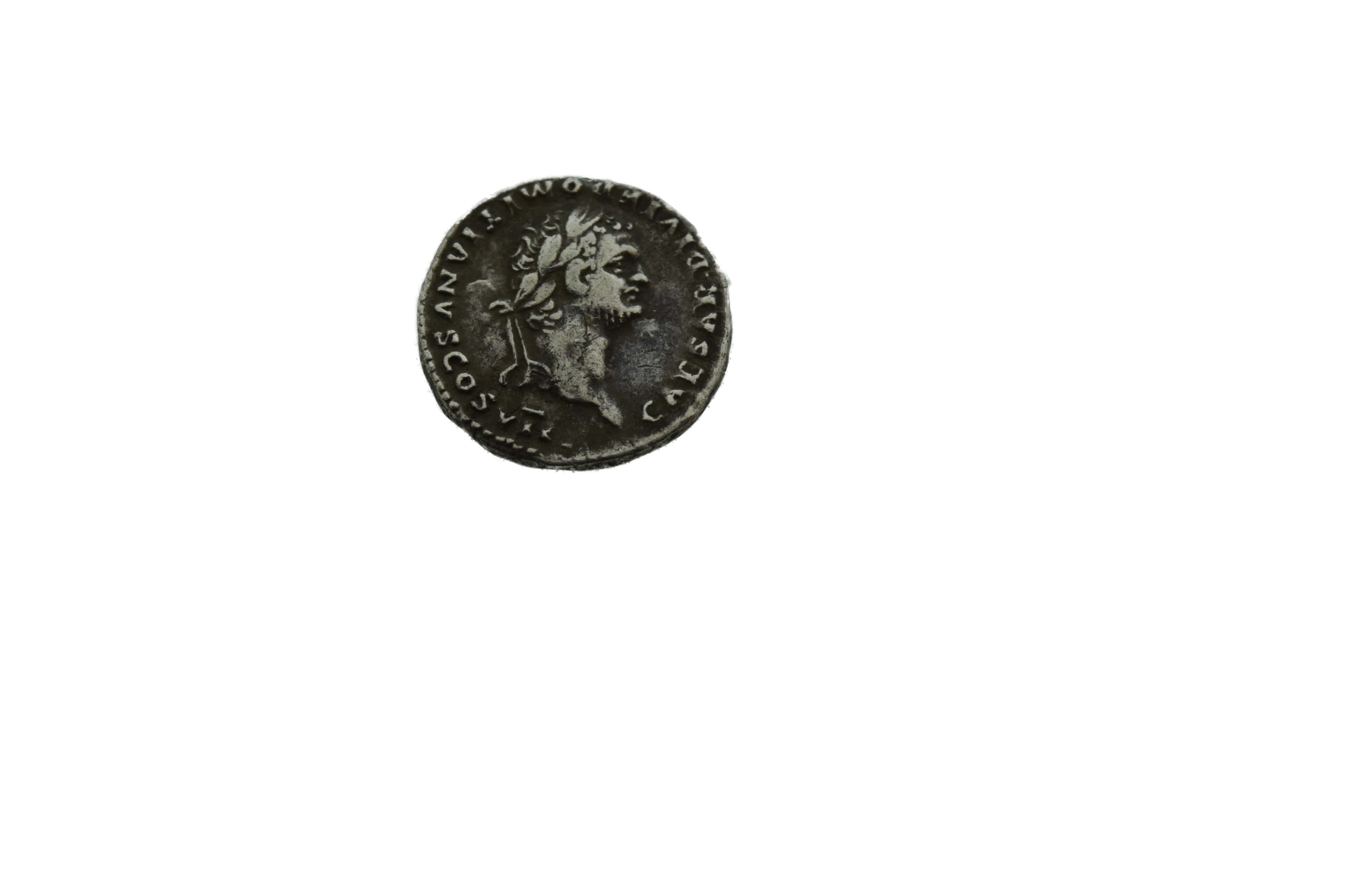 Romeinse Munt - Domitianus 81-96 - Zilveren Denarius 80