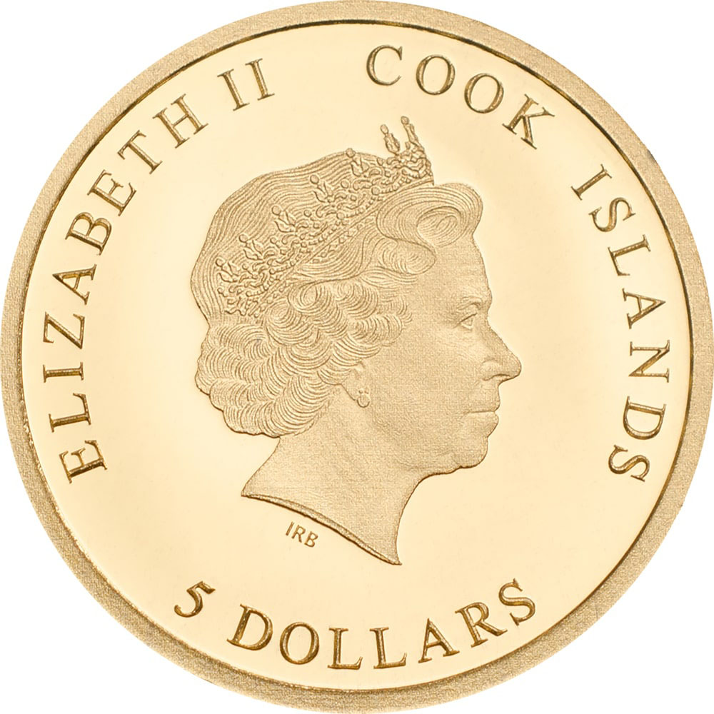 24 karaat Gouden Prinses Diana Herdenkingsmunt 2017