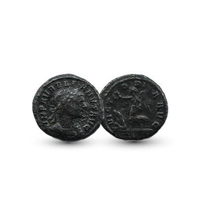 Romeinse munt - Aurelianus 270-275 - Denarius 274-75
