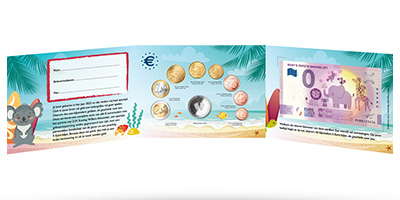 Baby's eerste geld uit het jaar 2022