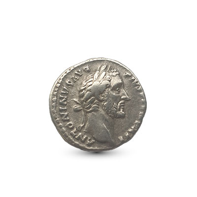 Romeinse munt Antonius Pius 138 - 161