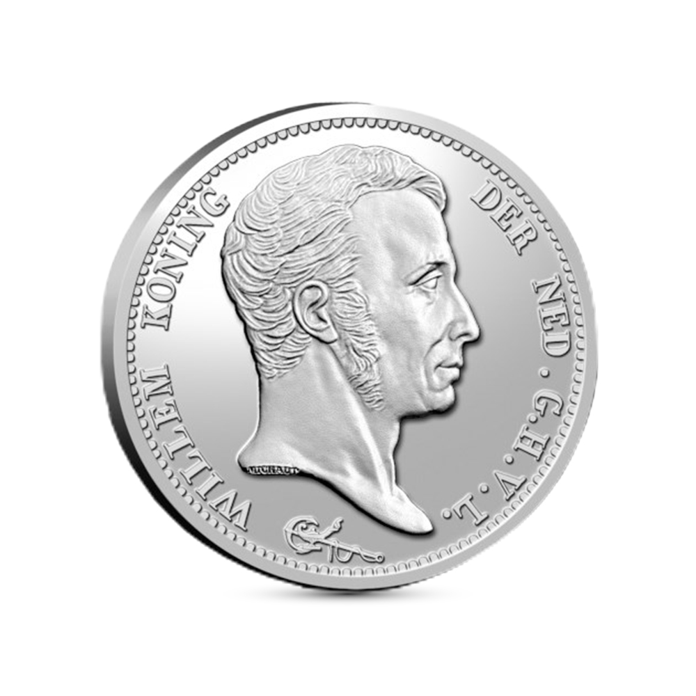 Officiele herslag gulden 2021 zilver 1 oz - pastoe editie