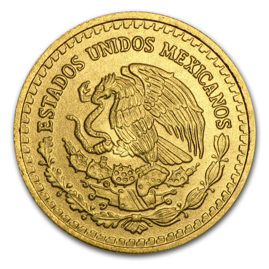 2015 Mexico Libertad munt in goud 1/10  ounce