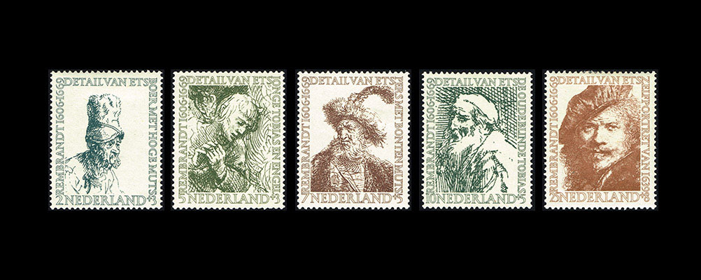 Complete Rembrandt serie zomer 1956