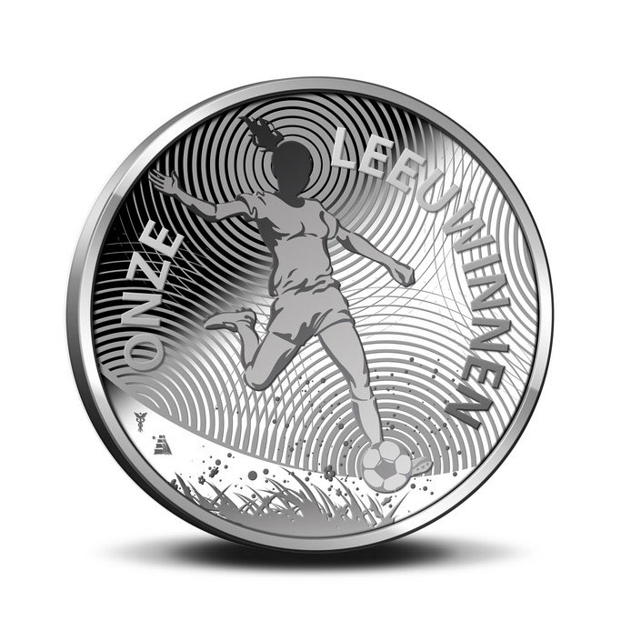 Oranje Leeuwinnenpenning 2017 Coincard