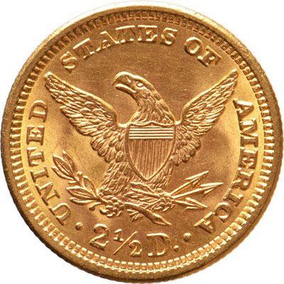 2,5 dollar Amerika 1900-1907