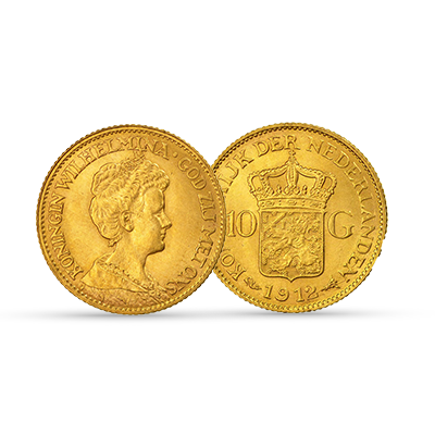 Gouden Tientje Wilhelmina 1912