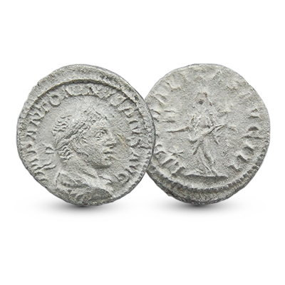 Romeinse munt - Elagabalus 218-222 - Denarius 221