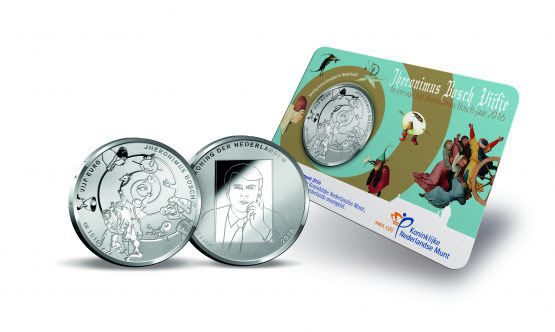 Herdenkingsmunt 5 euro 2016 Jheronimus Bosch