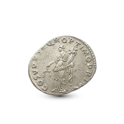 Romeinse munt Trajanus 98-117