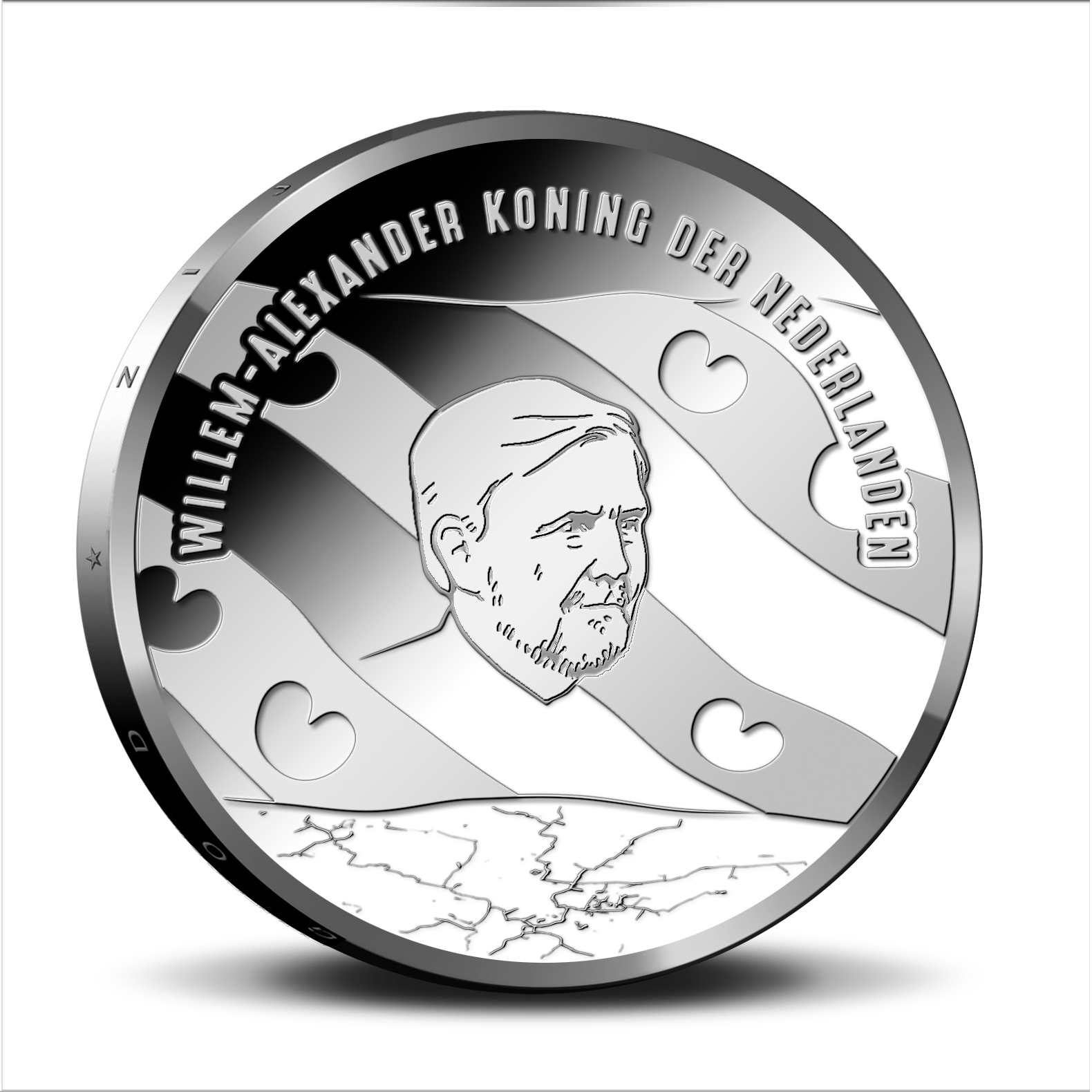 Woudagemaal Vijfje in coincard