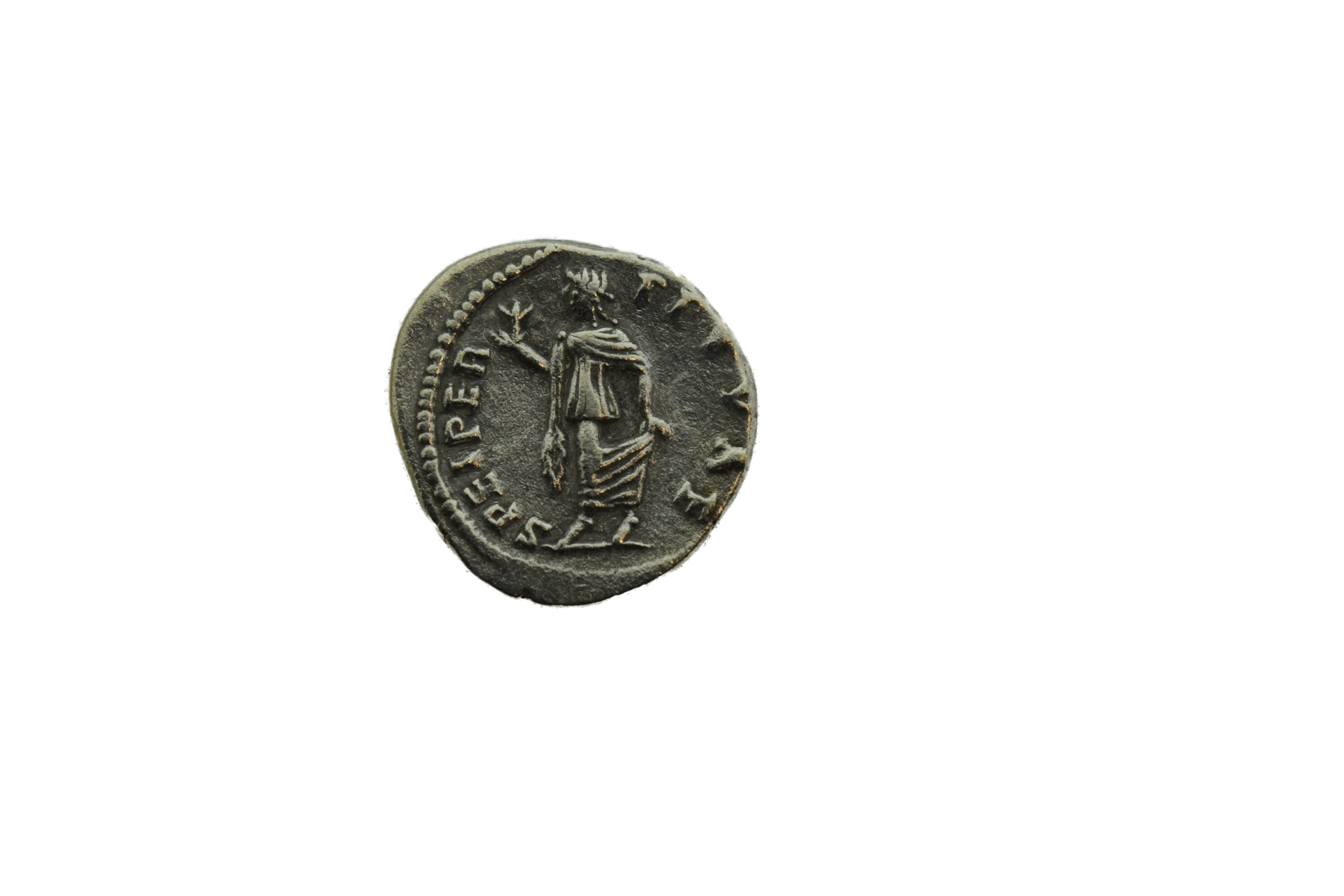 Romeinse munt -  Geta 198 - 211 - Zilveren Denarius 198-200