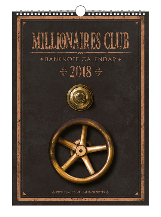 Miljonairs Bankbiljetten kalender  2018
