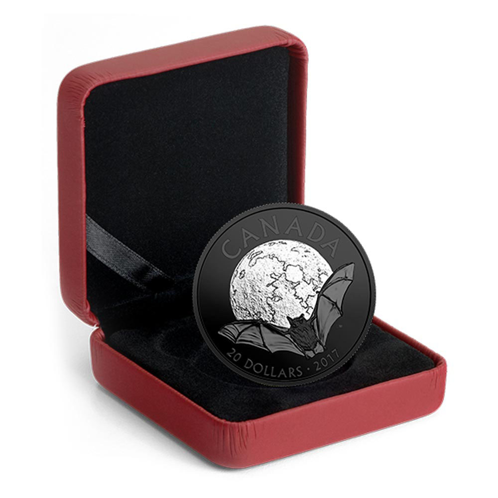 20 dollar Canada 2017 Rodium Vleermuis