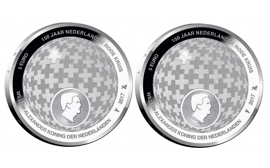 Rode Kruis Vijfje 2017 in coincard