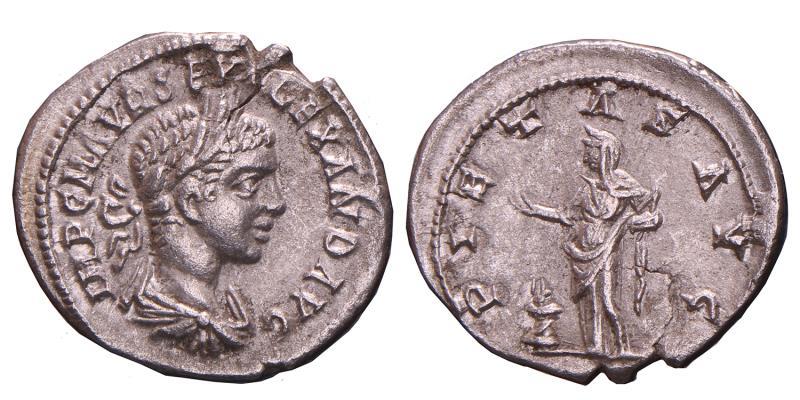 Romeinse Munt- Severus Alexander 222-235 - Zilveren Denarius 223