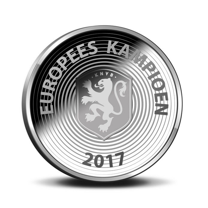 Oranje Leeuwinnenpenning 2017 Coincard