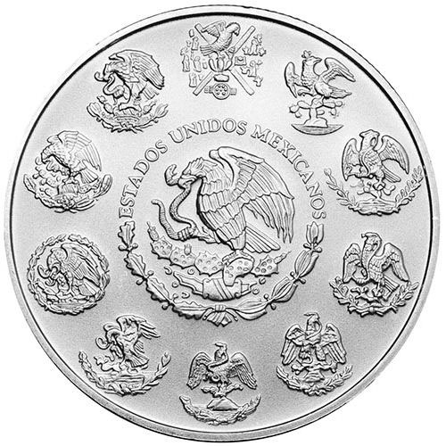 De Mexicaanse Libertad 2015 van Massief    1 ounce zilver 